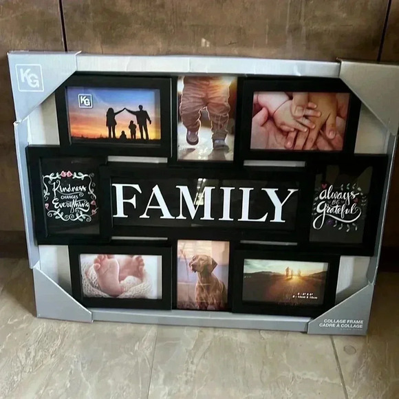 NWT family photo  frame - Picture 1 of 3